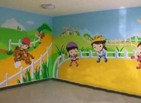 宿迁幼儿园墙体彩绘制作流程及注意事项