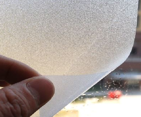 宿迁玻璃门外面粘广告用什么材料好？