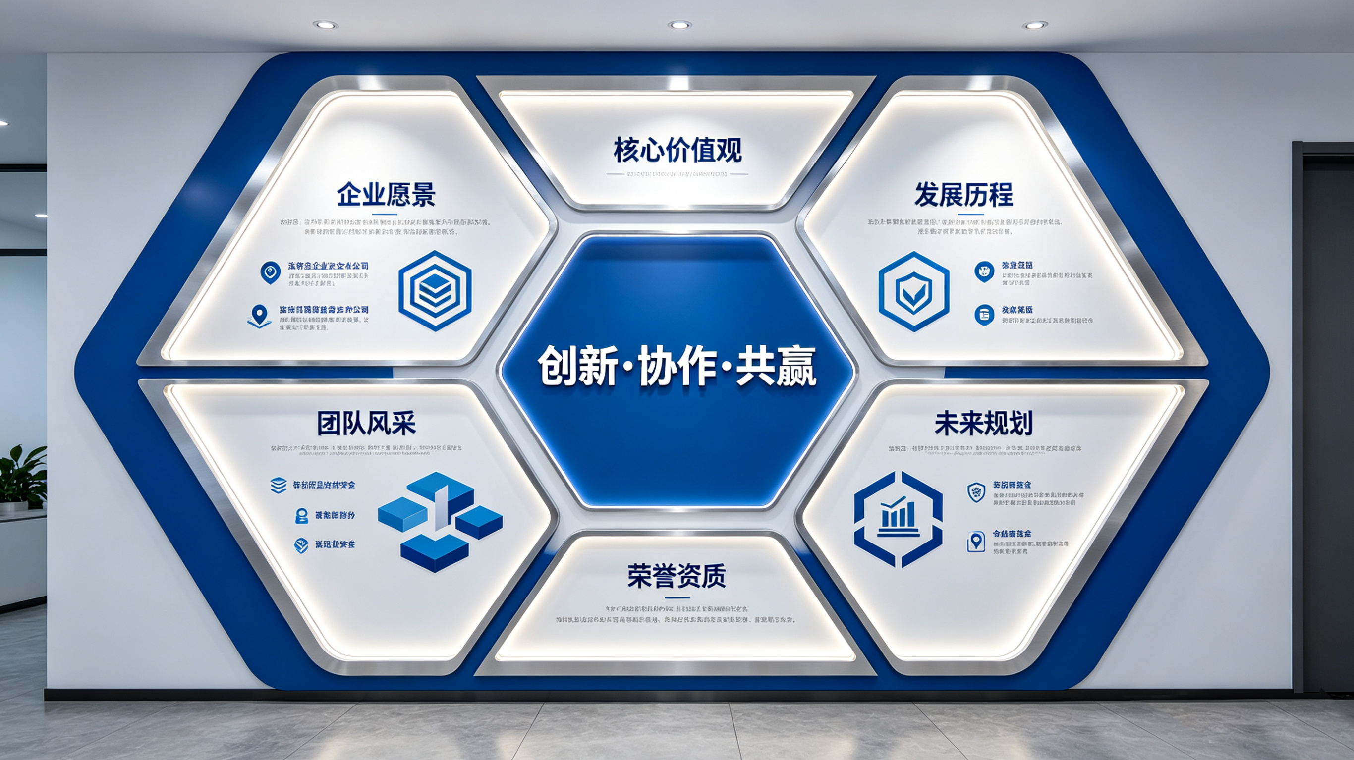 宿迁企业文化墙六边形避坑指南（新手常犯5个错误）